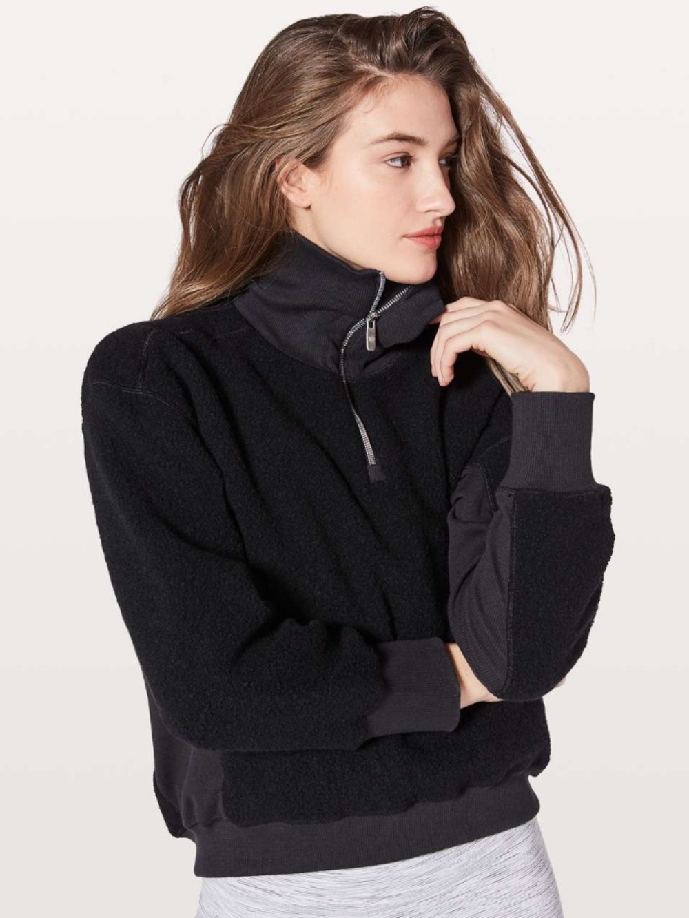 lululemon athletica Half-Zip Sherpa Pullover